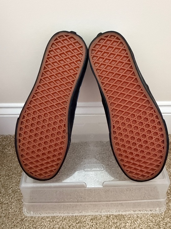 Vans Blue Lightning Canvas Low-Top Sneakers NWT - Picture 3 of 5